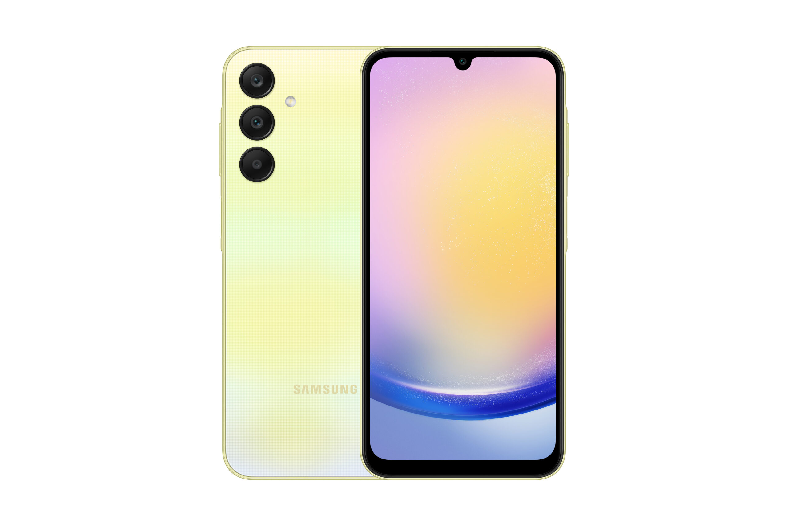 Galaxy A25 5G Yellow Front scaled