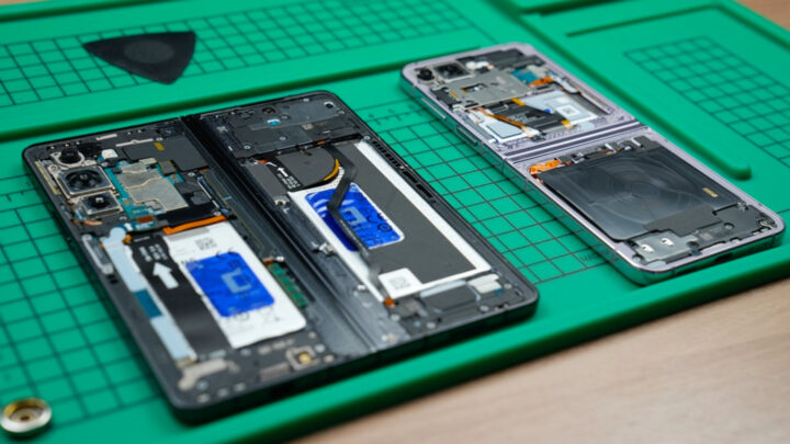 تمت إضافة Galaxy Z Flip 5 وFold 5 إلى برنامج الإصلاح الذاتي من سامسونج