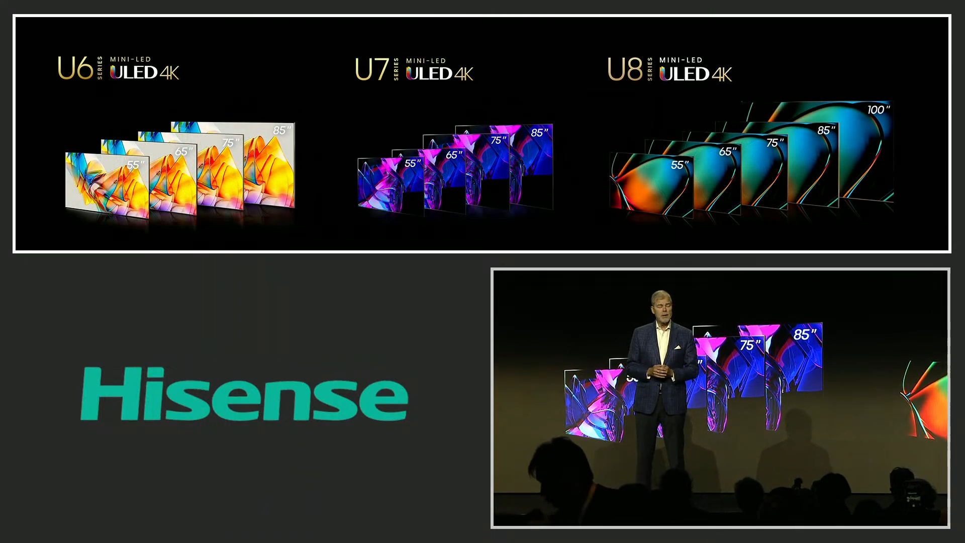 Hisense unveils new ULED and ULED X lineups