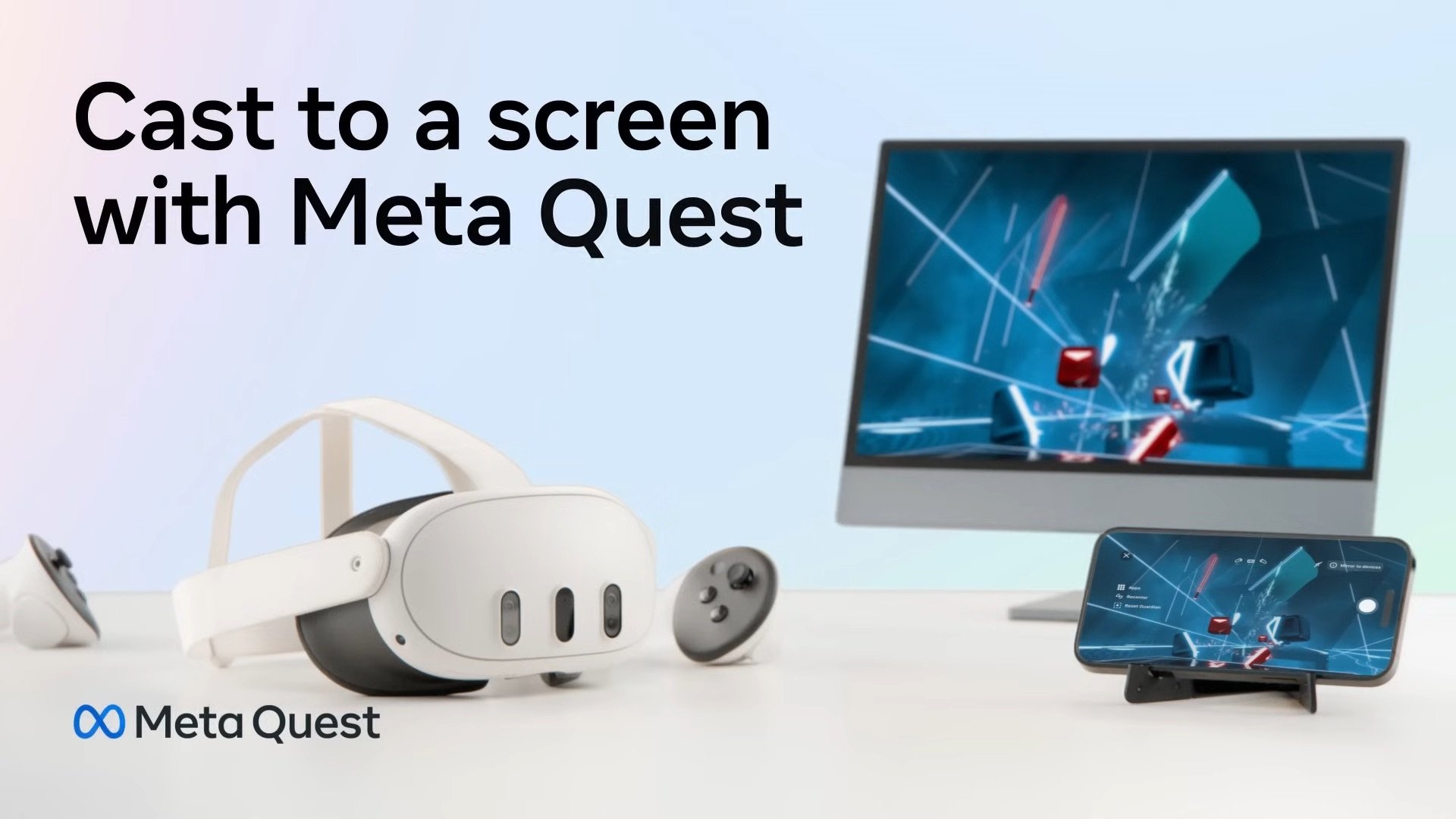 How to cast the Meta Oculus Quest 2 or 3 to a TV, PC, iOS, or