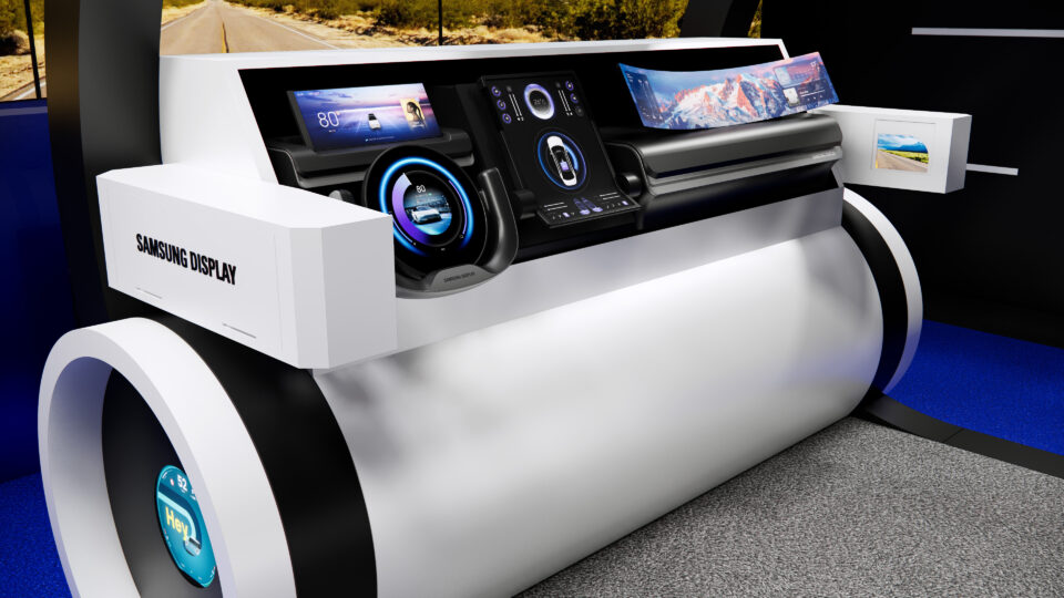 Samsung unveils OLED screen that can fold inwards and outwards - SamMobile