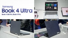 [Video] We checked out Galaxy Book 4 Pro and Book 4 Ultra laptops at CES 2024