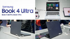 [Video] We checked out Galaxy Book 4 Pro and Book 4 Ultra laptops at CES 2024