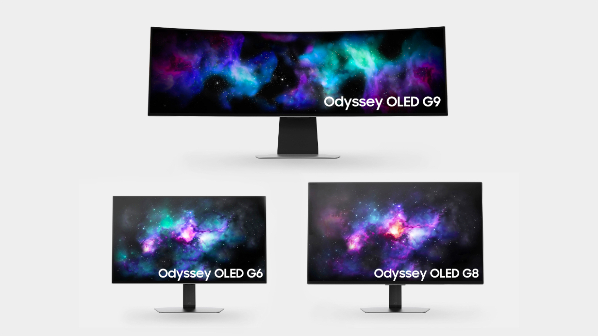 Samsung Odyssey OLED G6 G8 G9 Gaming Monitors