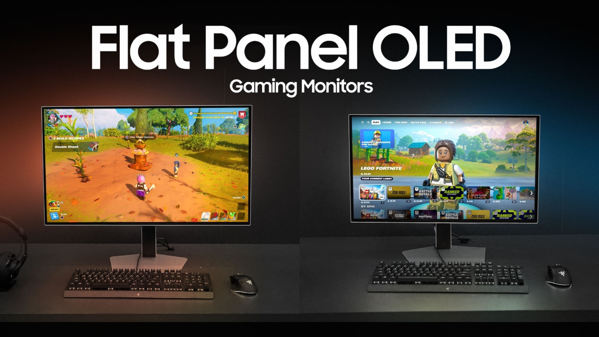 Samsung Odyssey OLED G6 G8 Gaming Monitors CES 2024