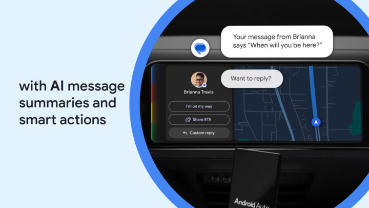 Android Auto Messages AI Summaries Replies ETA
