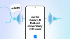 You can access Galaxy AI features through Bixby voice commands