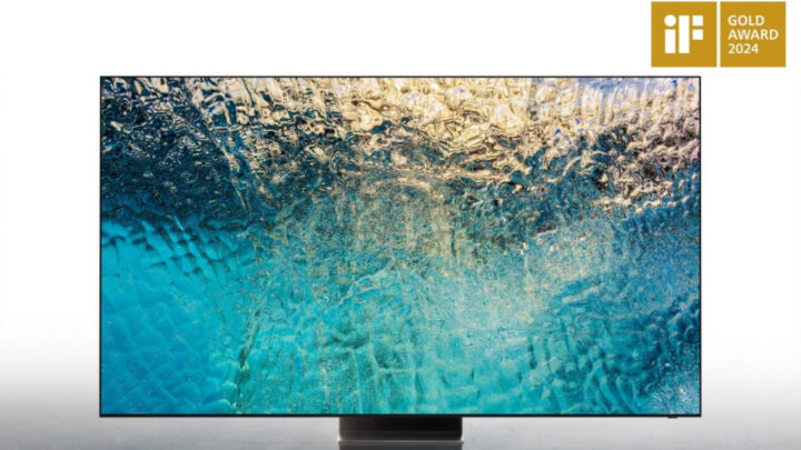Samsung S95C OLED TV iF Design Gold Award 2024