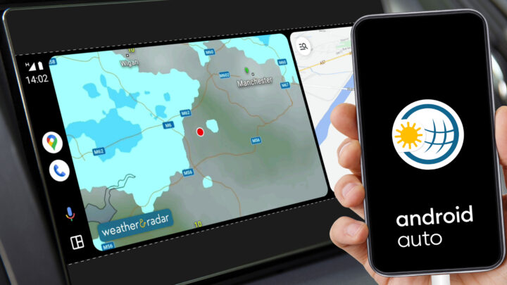 Weather And Radar Android Auto App Launch