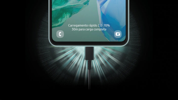 Samsung Galaxy M55 Fast Charging