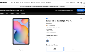 Samsung Galaxy Tab S6 Lite 2024 UK 01