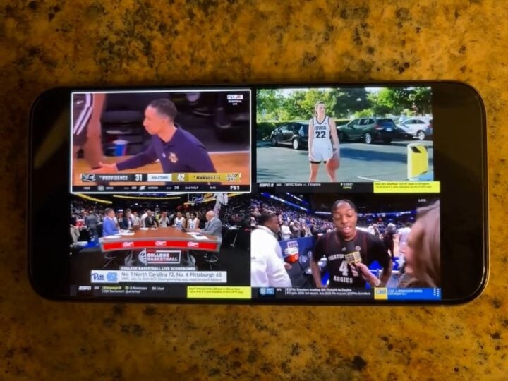 YouTube TV Multiview iPhone