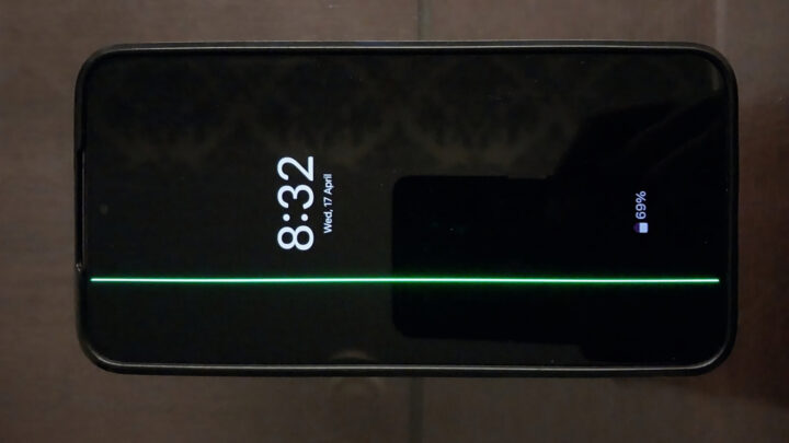 Samsung Galaxy  Проблема с зеленой линией дисплея S22 Plus