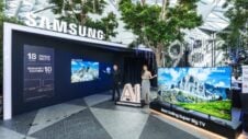 You can now experience Samsung’s new TVs at Singapore Airport