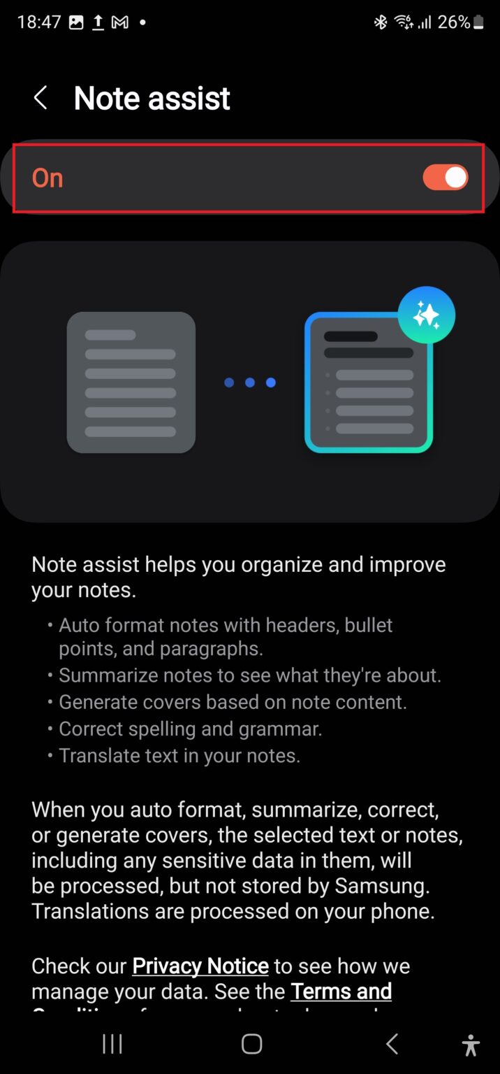 Galaxy AI: Better your note-taking game with Samsung Note Assist ...