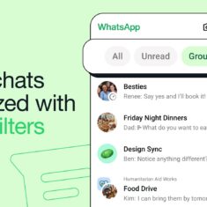 WhatsApp’s new Chat Filters lets you see a list of unread and group chats