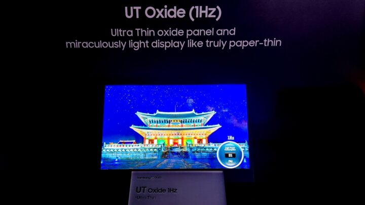 Samsung Display Ultra Thin OLED Panel