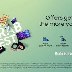 Fab Grab Fest in back with huge discounts on Samsung products in India