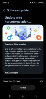 Samsung Galaxy S21 FE One UI 6.1 Update Germany