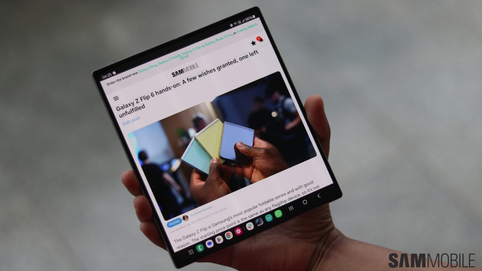 This Galaxy Z Fold 6 Black Friday 2024 deal is in a different galaxy