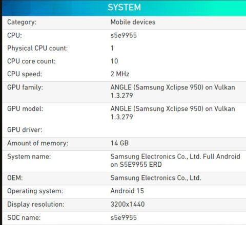 Galaxy S25 leak says phone uses Exynos 2500, but there’s a catch