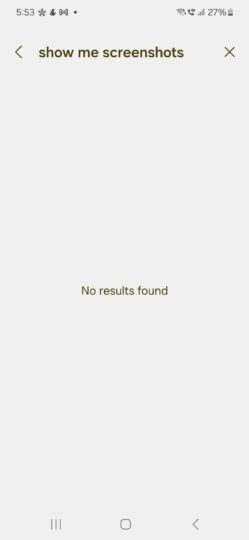 Samsung Galaxy S24 Gallery App Search No Natural Language Support