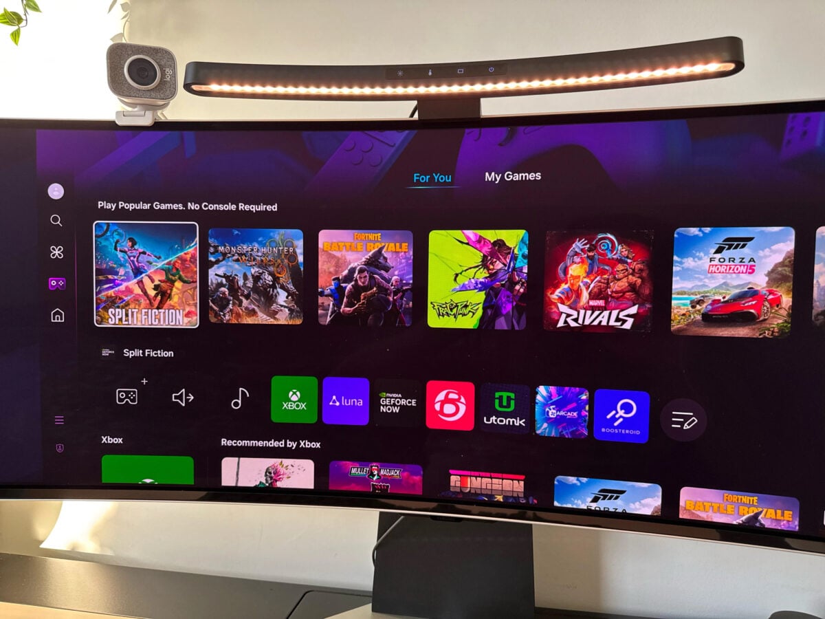 Buying the Odyssey G9 OLED in the US gets you a free 24-inch monitor