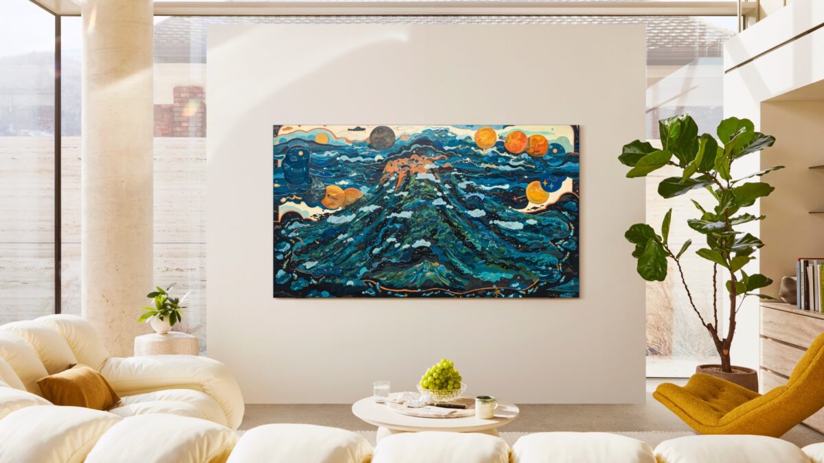 samsung tv art store art basel hong kong 2025 partnership