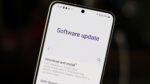 Samsung Galaxy S24 Software Update Screen