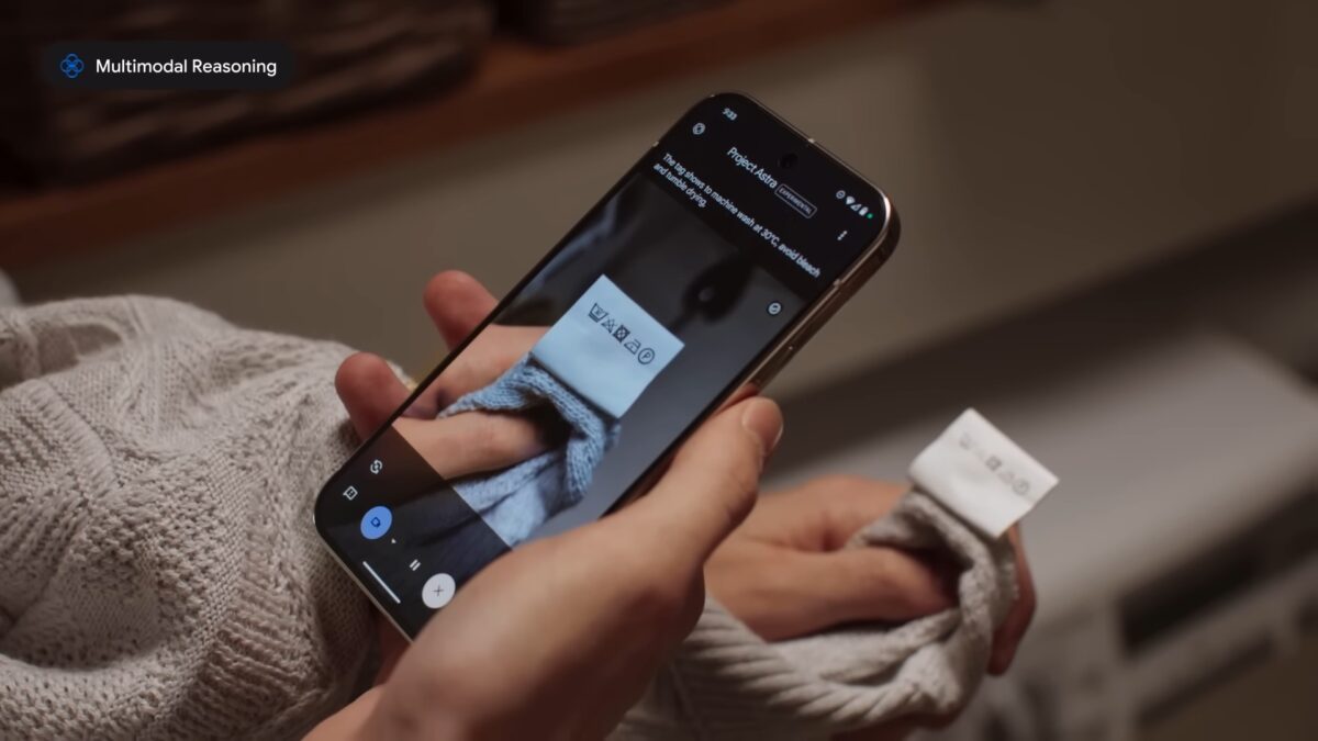 google gemini live astra camera sharing