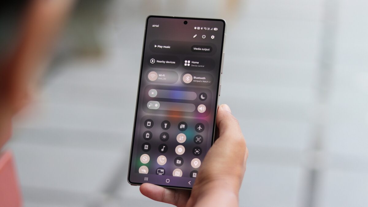 one ui 7 quick panel