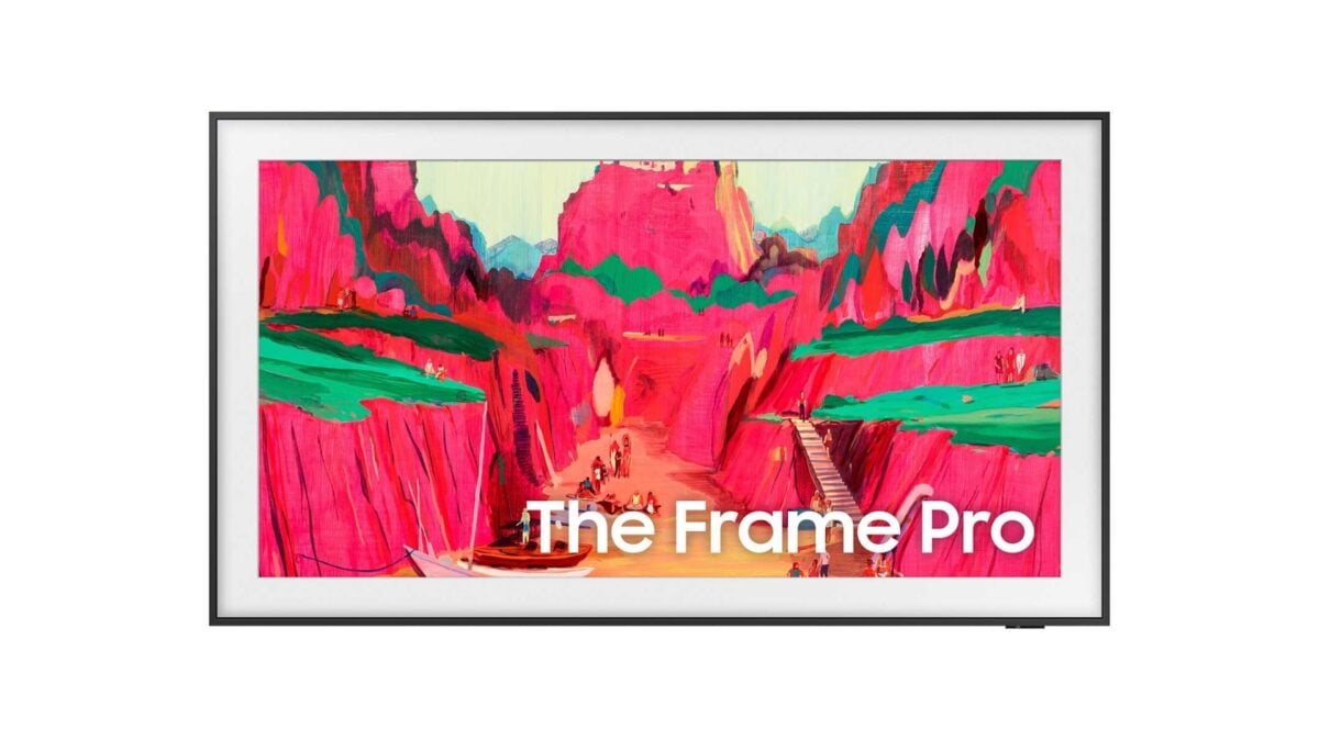 samsung the frame pro (ls03fw) qled 4k tv display