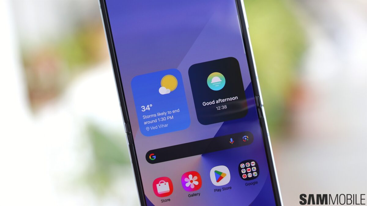 samsung weather – now brief