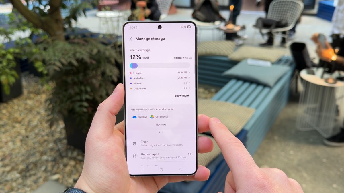 galaxy s25 edge storage