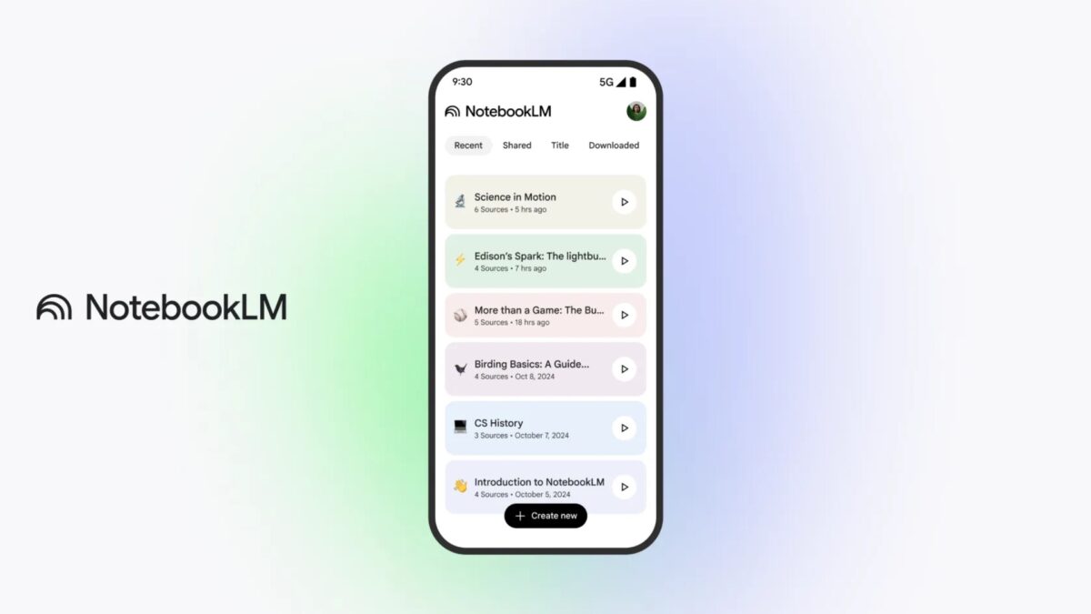 google notebooklm android app