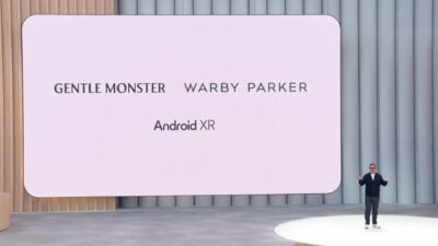 google samsung android xr gentle monster warby parker ar glasses