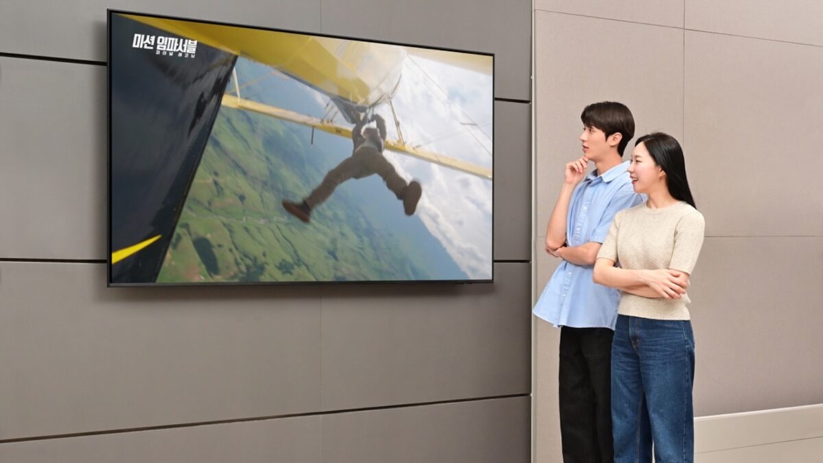samsung qled tv 2025 lineup mission impossible final reckoning south korea