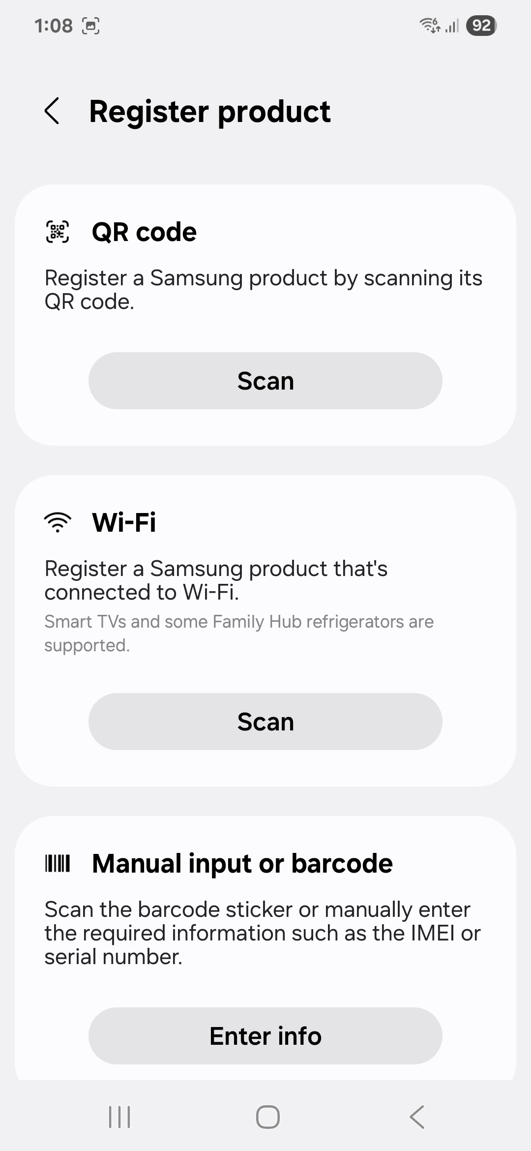 06 - samsung members app - register product