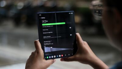 galaxy z fold 7 review: battery life