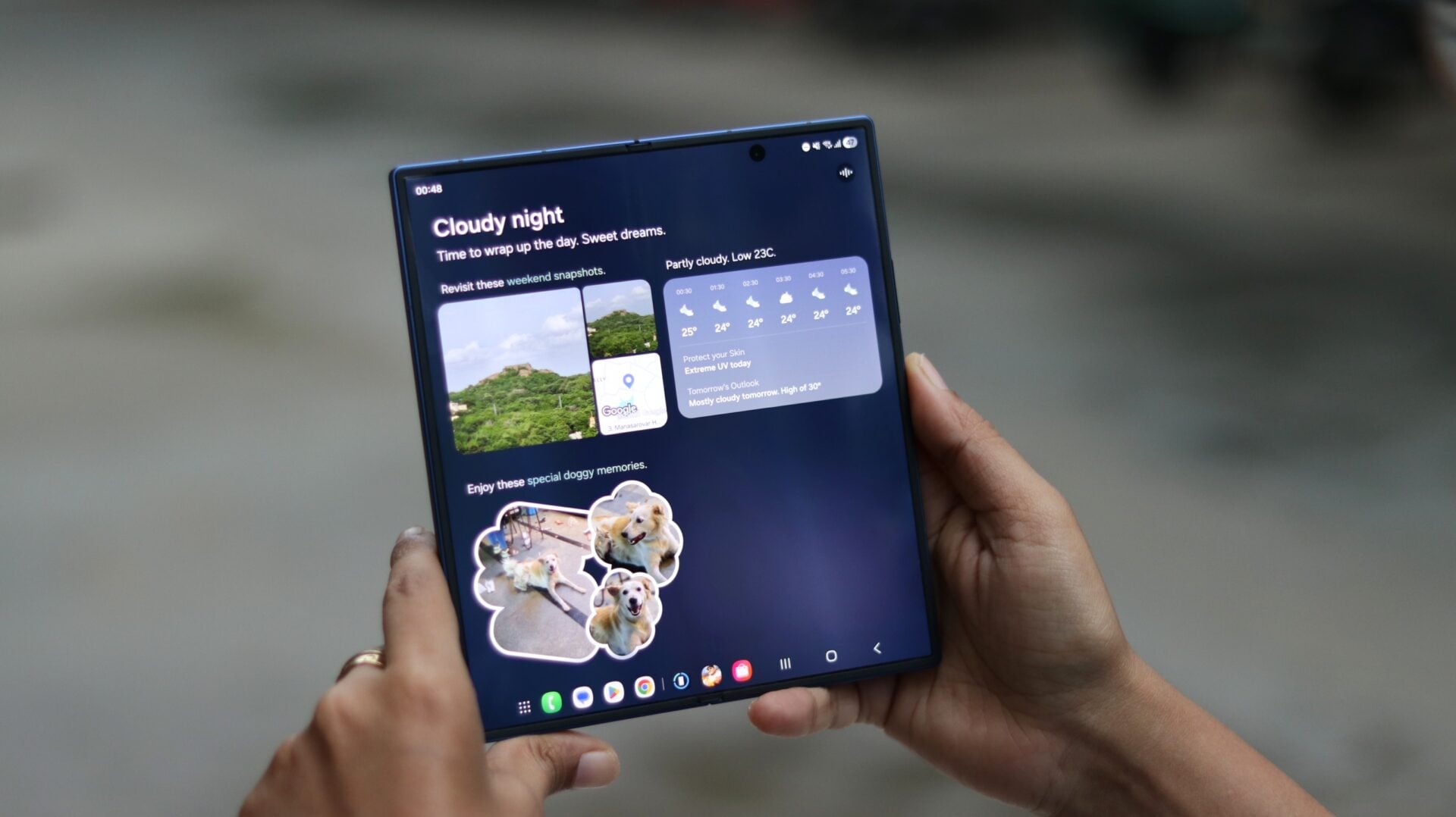 galaxy z fold 7 review – now brief