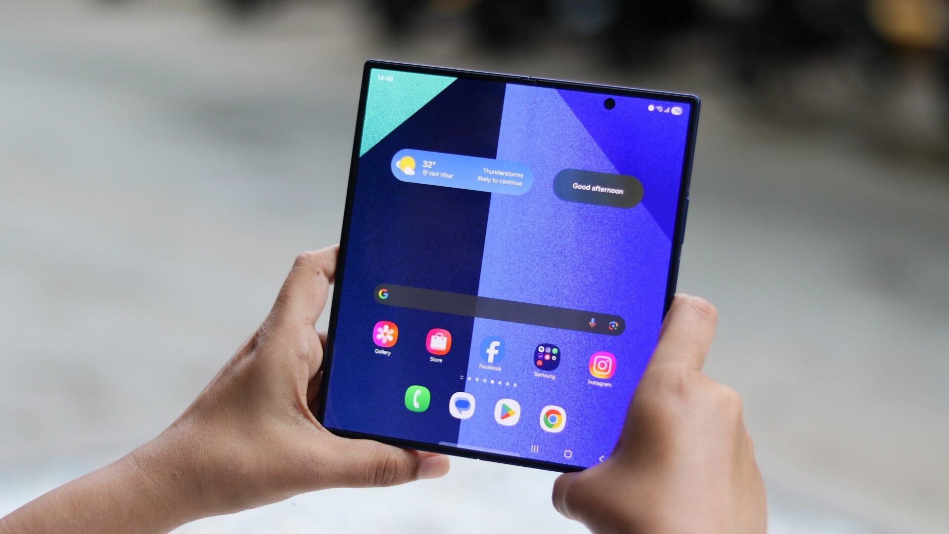 galaxy z fold 7 review – display 4