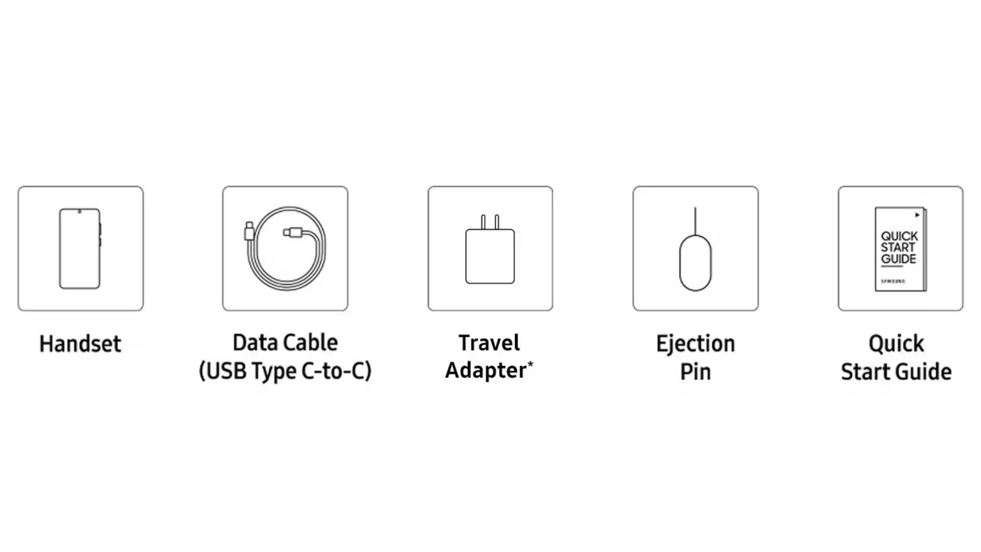 samsung galaxy a17 5g in-box contents 25w charger