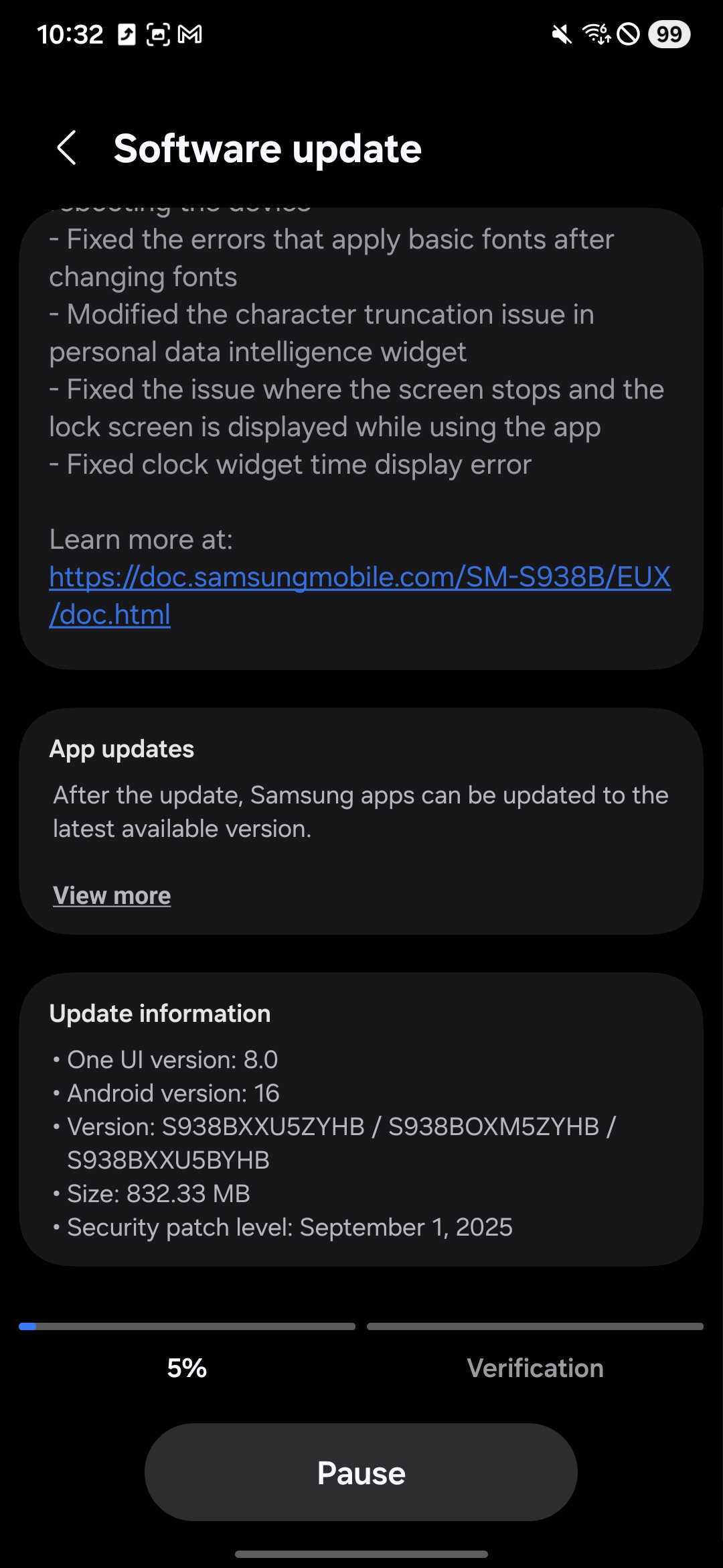samsung galaxy s25 one ui 8 beta 6 update s938bxxu5zyhb (02)