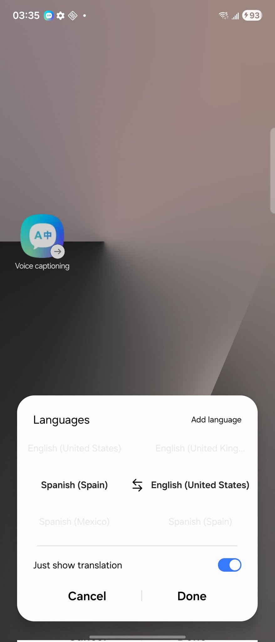 samsung one ui 8.0 galaxy ai voice captioning language selection