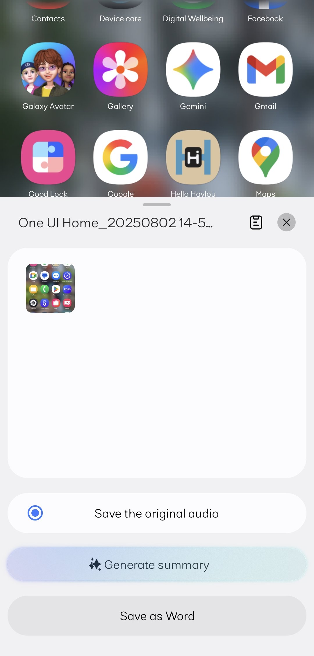 samsung one ui 8.0 galaxy ai voice captioning text summary