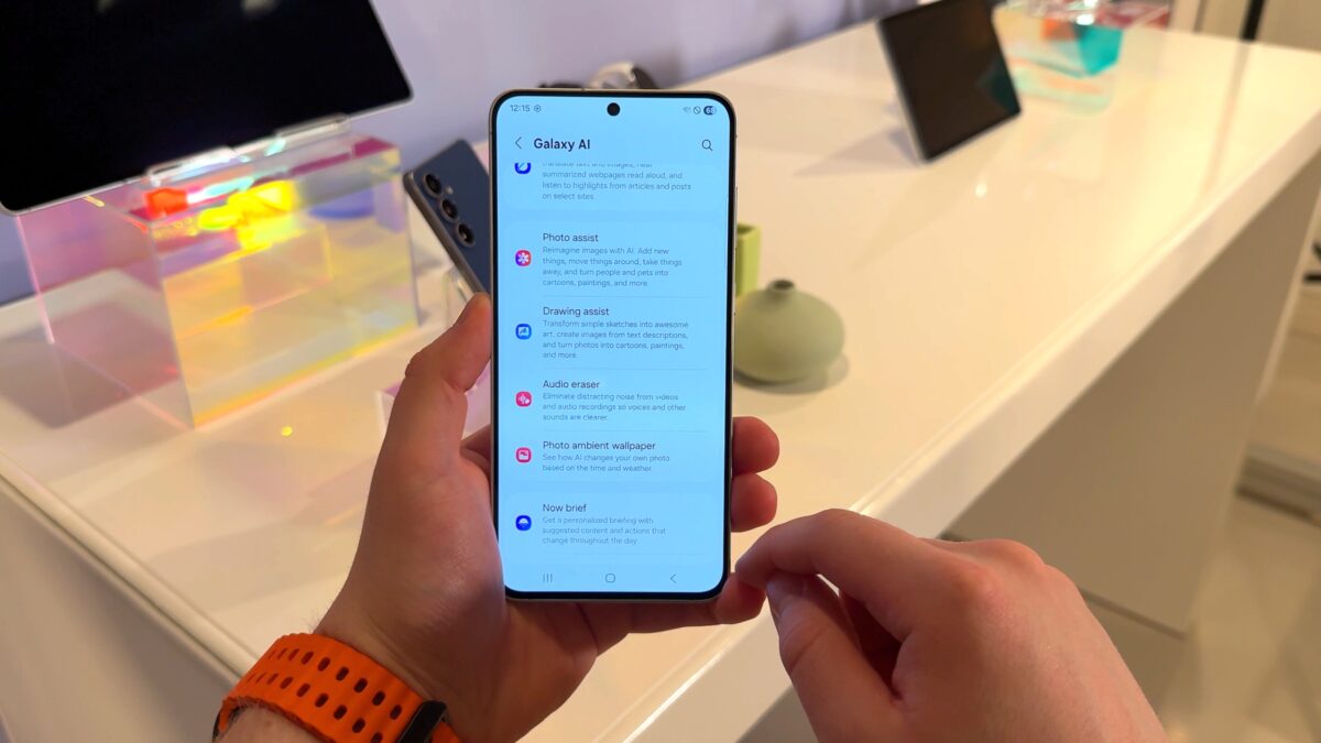 galaxy s25 fe – ai