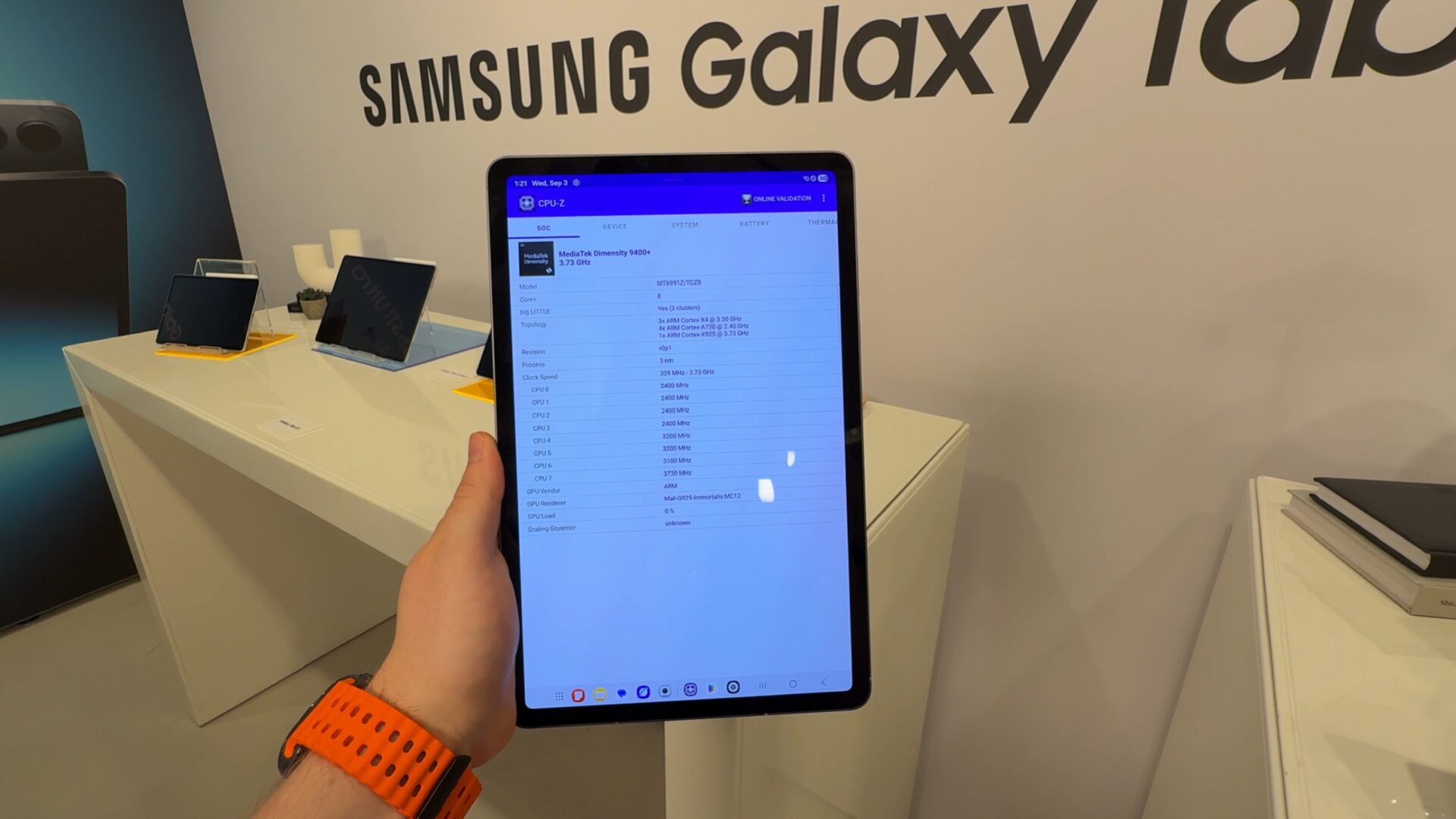 galaxy tab s11 mediatek dimensity 9400