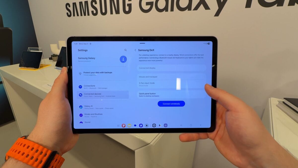 galaxy tab s11 samsung dex 2