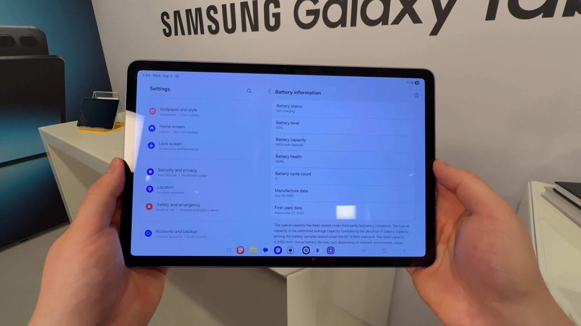 galaxy tab s11 battery 2
