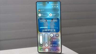 one ui 8.5 – quick panel